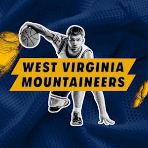 West Virginia Mountaineers Mens Basketball Parking Image
